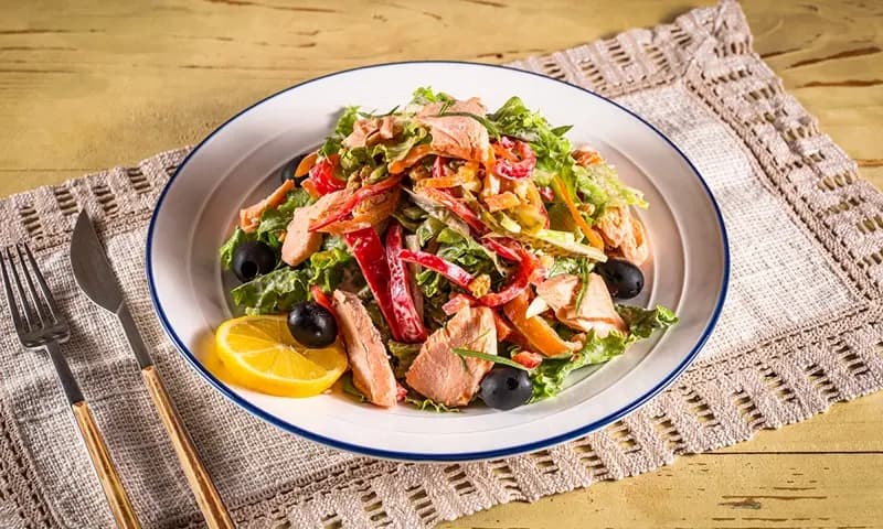 ორაგულის სალათი